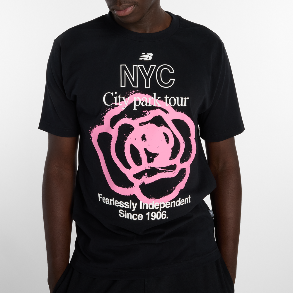 Koszulka męska New Balance MT61018IBK – czarna