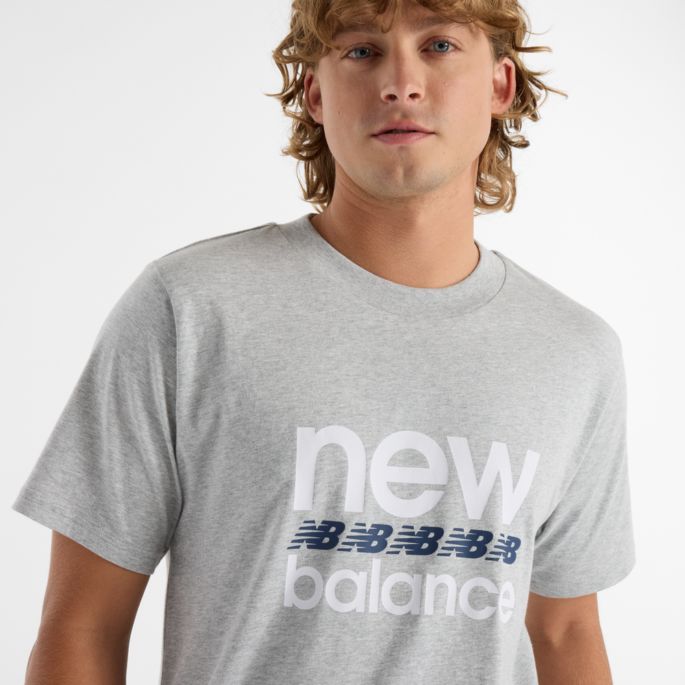 Koszulka męska New Balance MT51940AG – szara