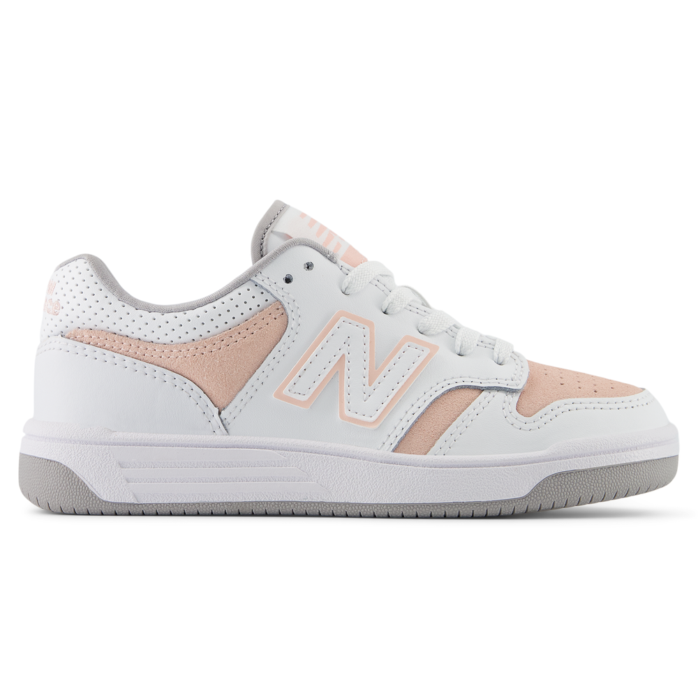 Buty dziecięce New Balance PSB480VP – białe