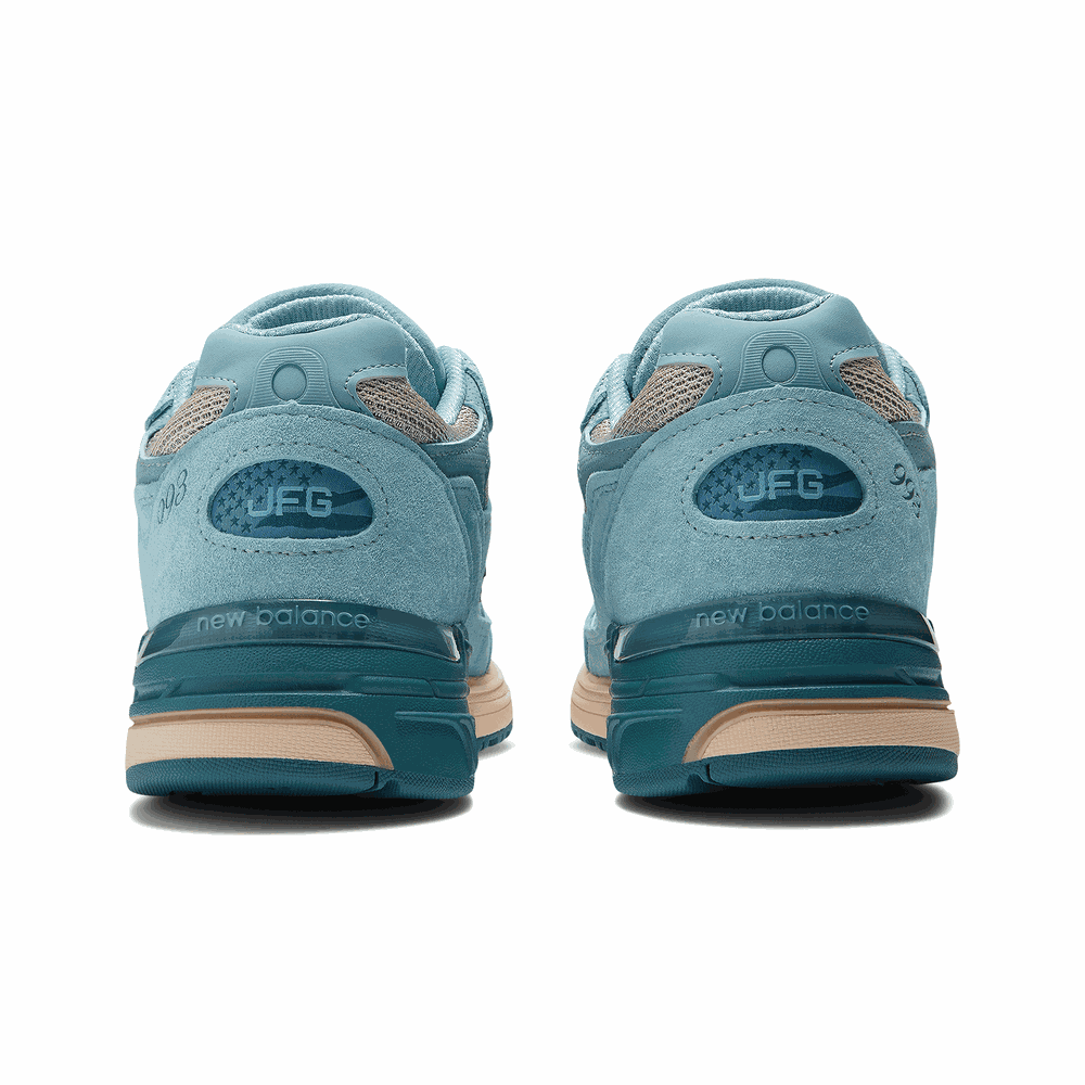 Buty męskie New Balance x Joe Freshgoods MR993JF1 – niebieskie