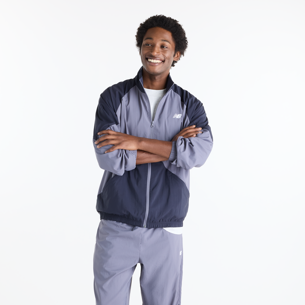 Kurtka męska New Balance MJ61J73YAA9 – fioletowa