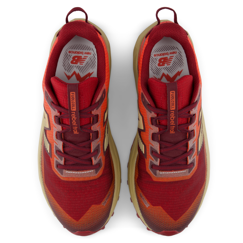 Buty męskie New Balance FuelCell Rebel Trail MRBT9X5 – bordowe