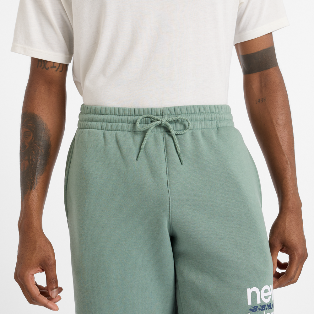 Spodenki męskie New Balance MS51940DKJ – miętowe