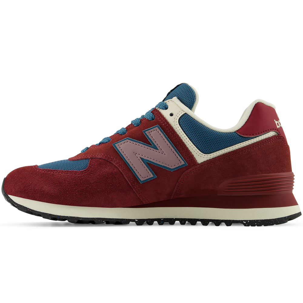 Buty męskie New Balance U574RBB – bordowe