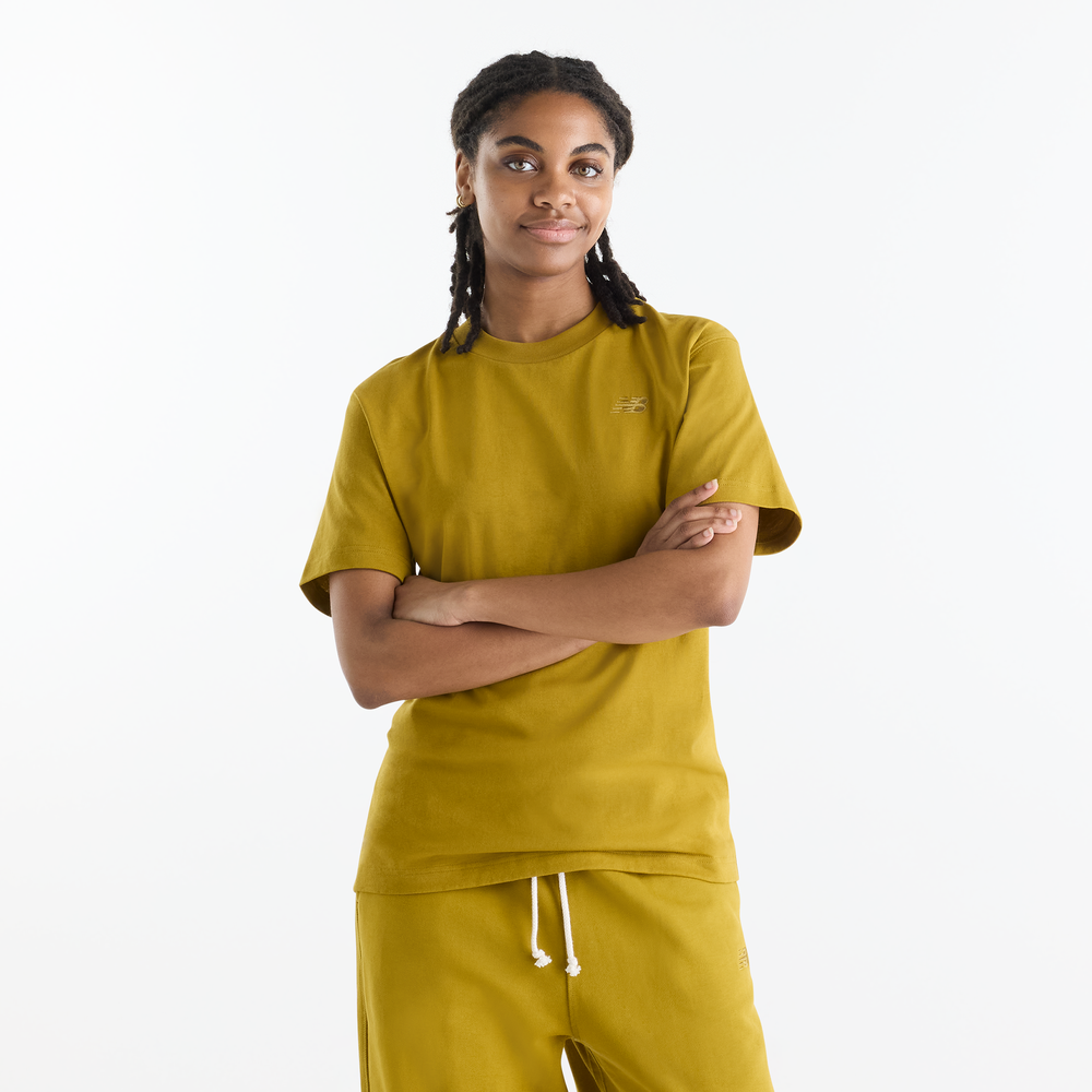 Koszulka damska New Balance WT41501BIL – żółta