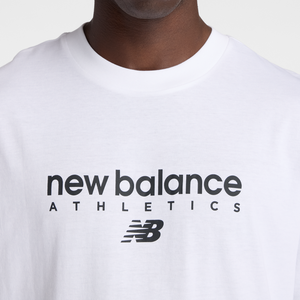 Koszulka męska New Balance MT61D0U5WT – biała