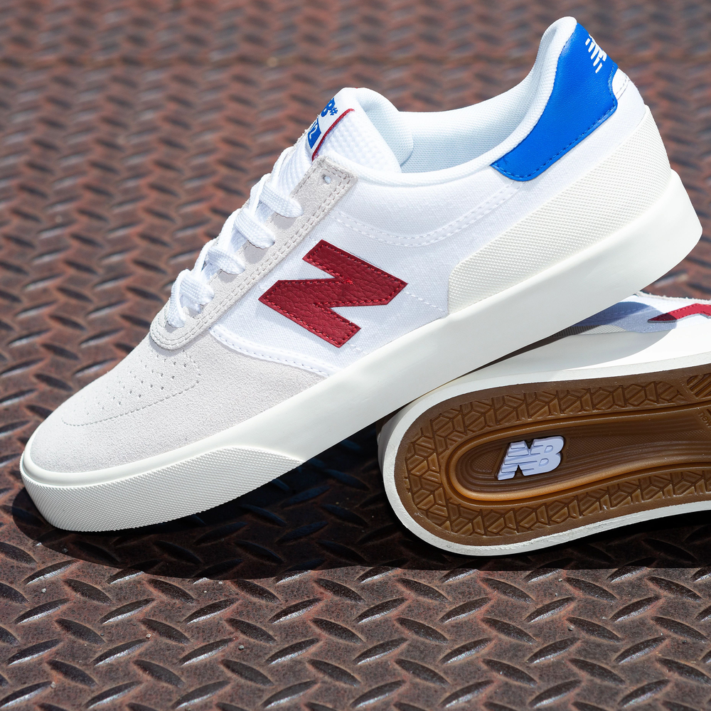 Buty męskie New Balance Numeric NM272BAB – biało–beżowe