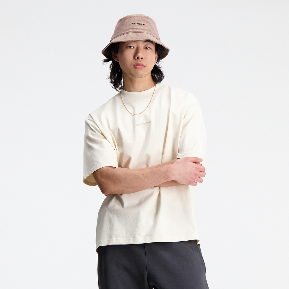 Koszulka męska New Balance MT33560GIE – biała