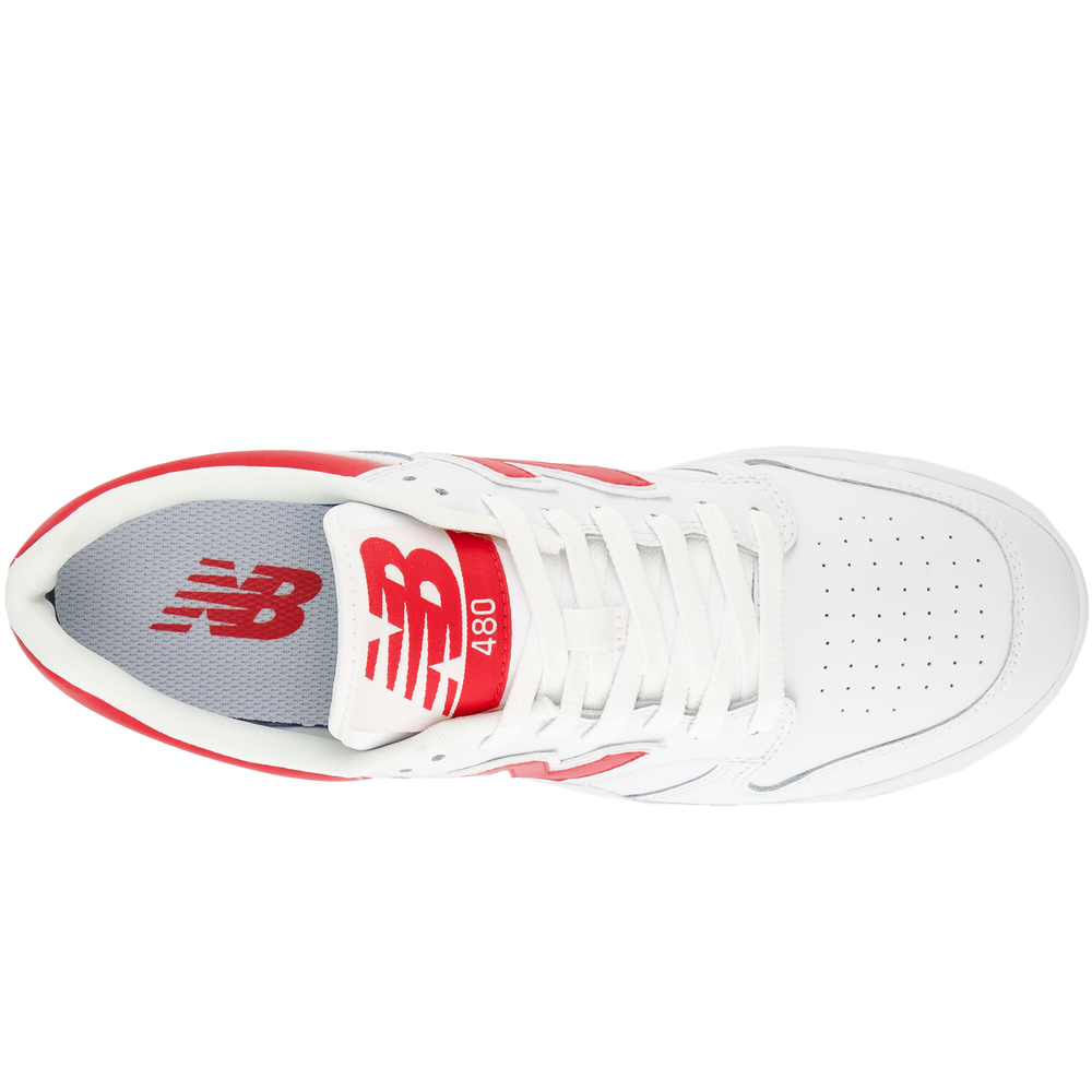 Buty unisex New Balance BB480LTR – białe