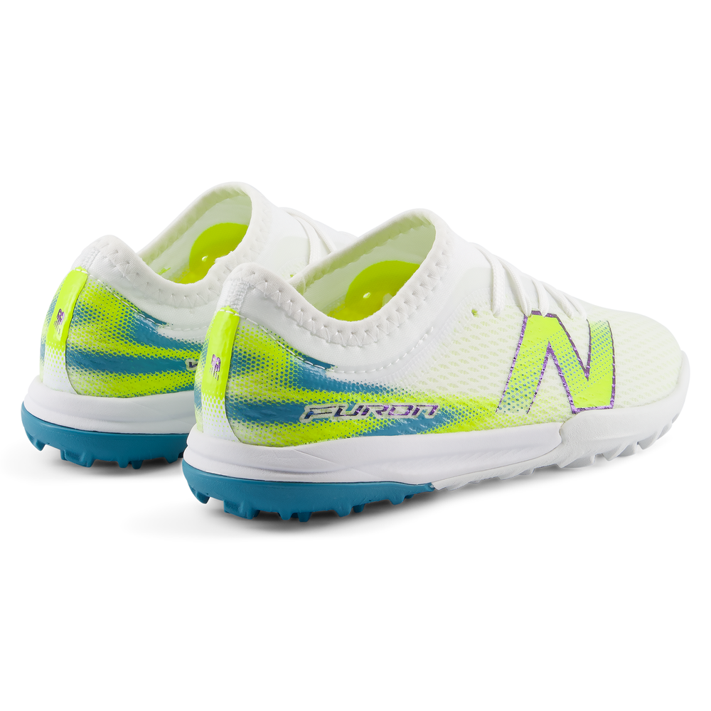 Turfy dziecięce New Balance FURON TEAM JNR TF V9 YF3T69A – białe