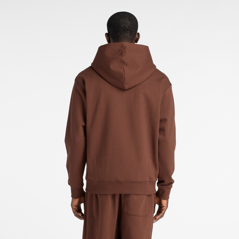 Bluza męska New Balance MJ53506ABJ – brązowa