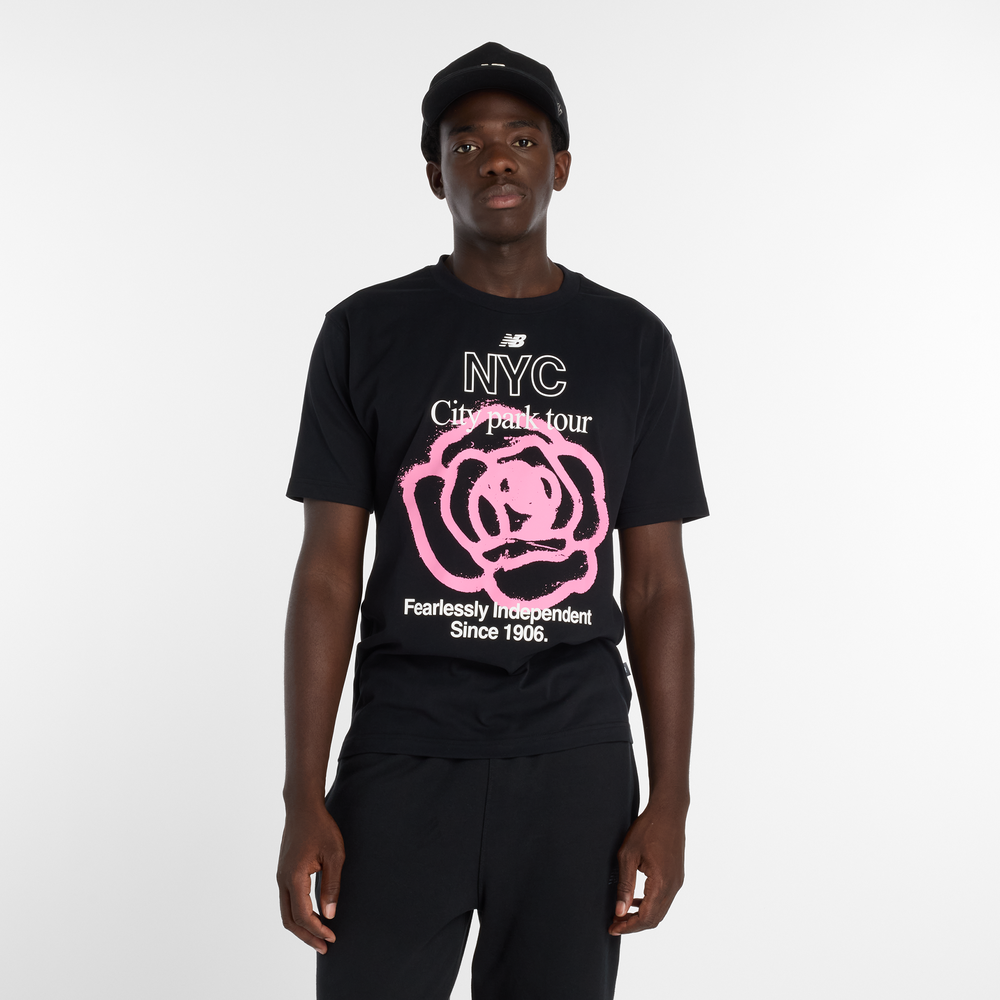 Koszulka męska New Balance MT61018IBK – czarna