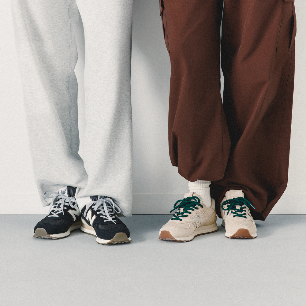 Buty damskie New Balance W57480T – beżowe