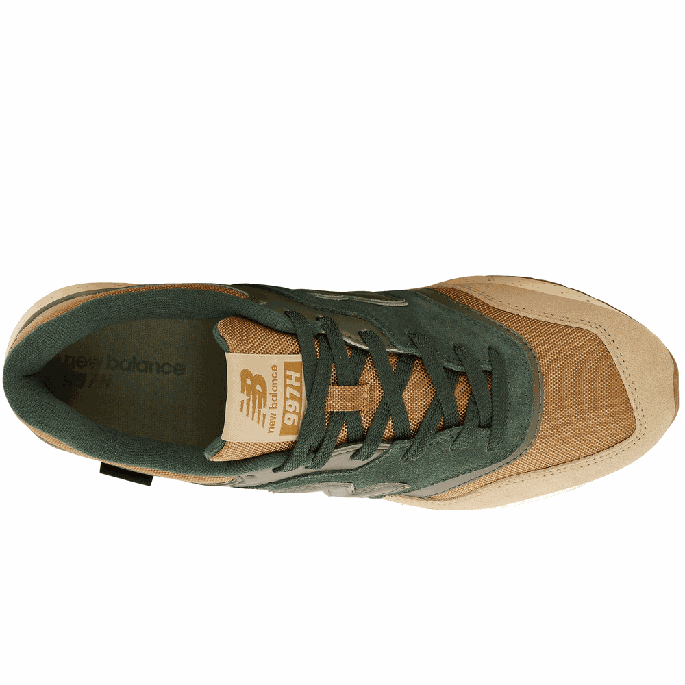 Buty męskie New Balance CM997HTW – brązowo–zielone