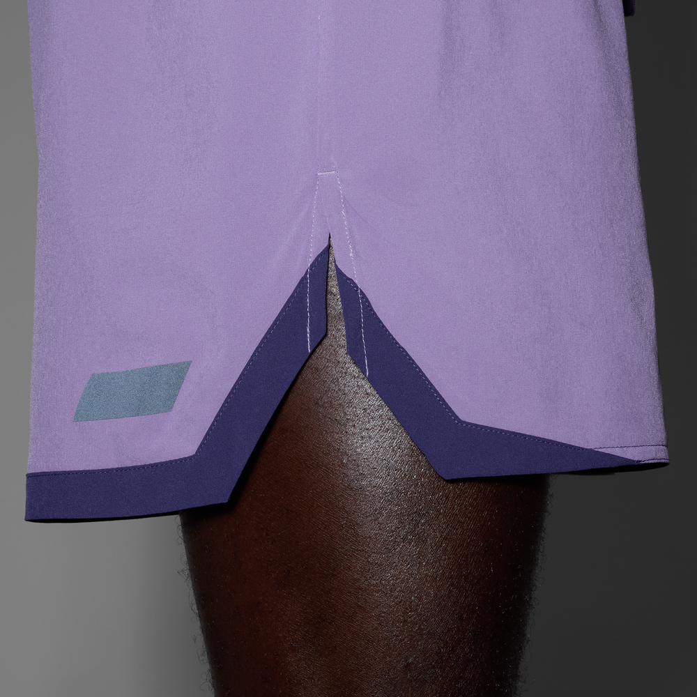 Spodenki męskie New Balance MB6180TAAA5 – fioletowe