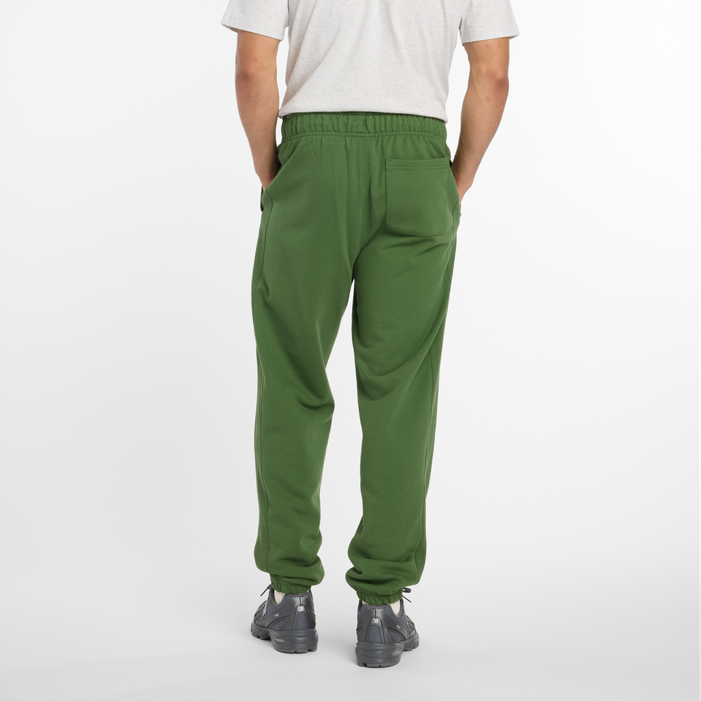 Spodnie męskie New Balance MP41508DAE – zielone