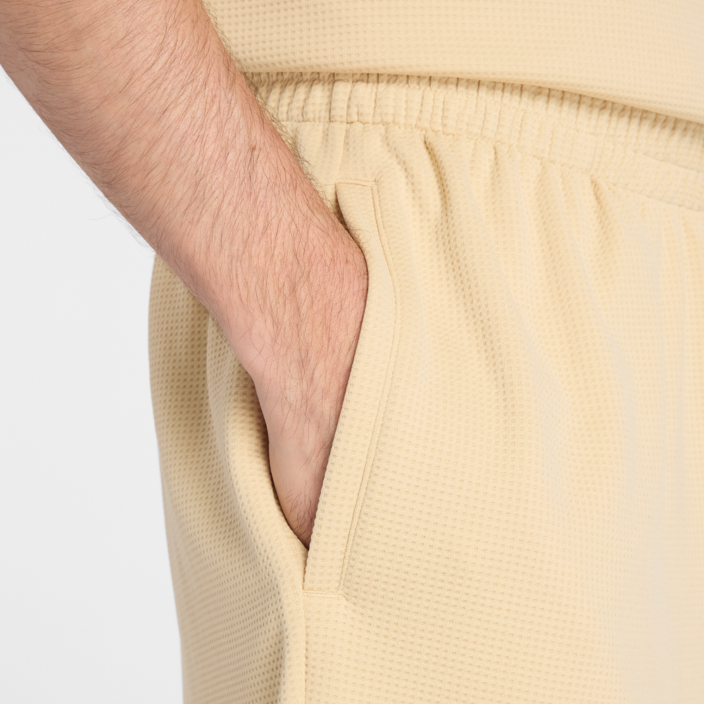 Spodenki męskie New Balance MB61V17CABC – żółte