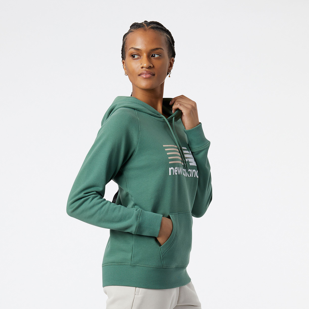 Bluza damska New Balance WT23800JD – zielona