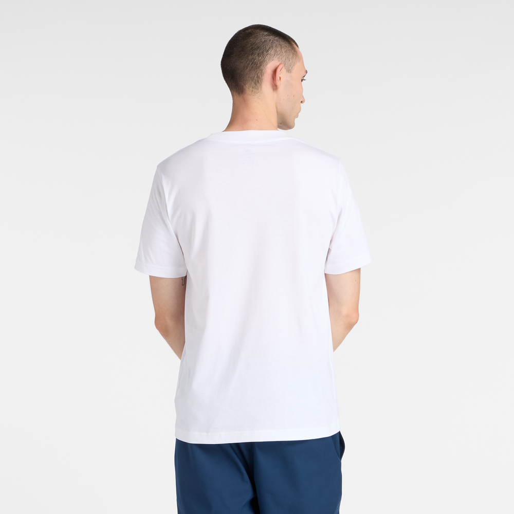 Koszulka męska New Balance MT61T2QHWT – biała