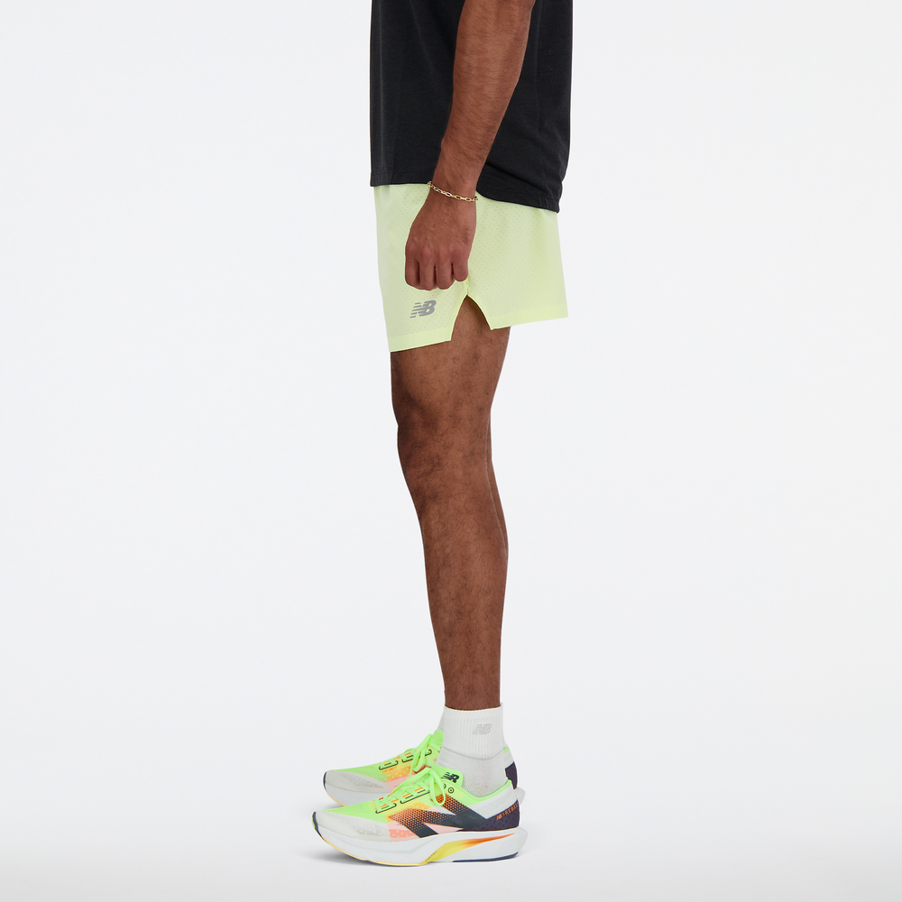 Spodenki męskie New Balance MS41286LLT – żółte