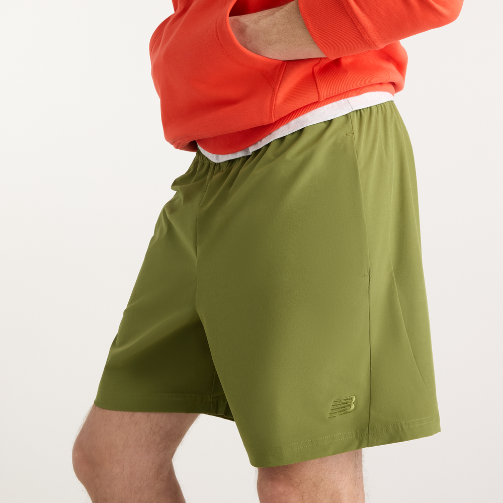 Spodenki męskie New Balance Athletics – zielone