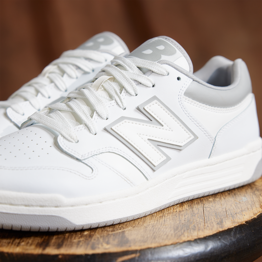 Buty unisex New Balance BB480LGM – białe