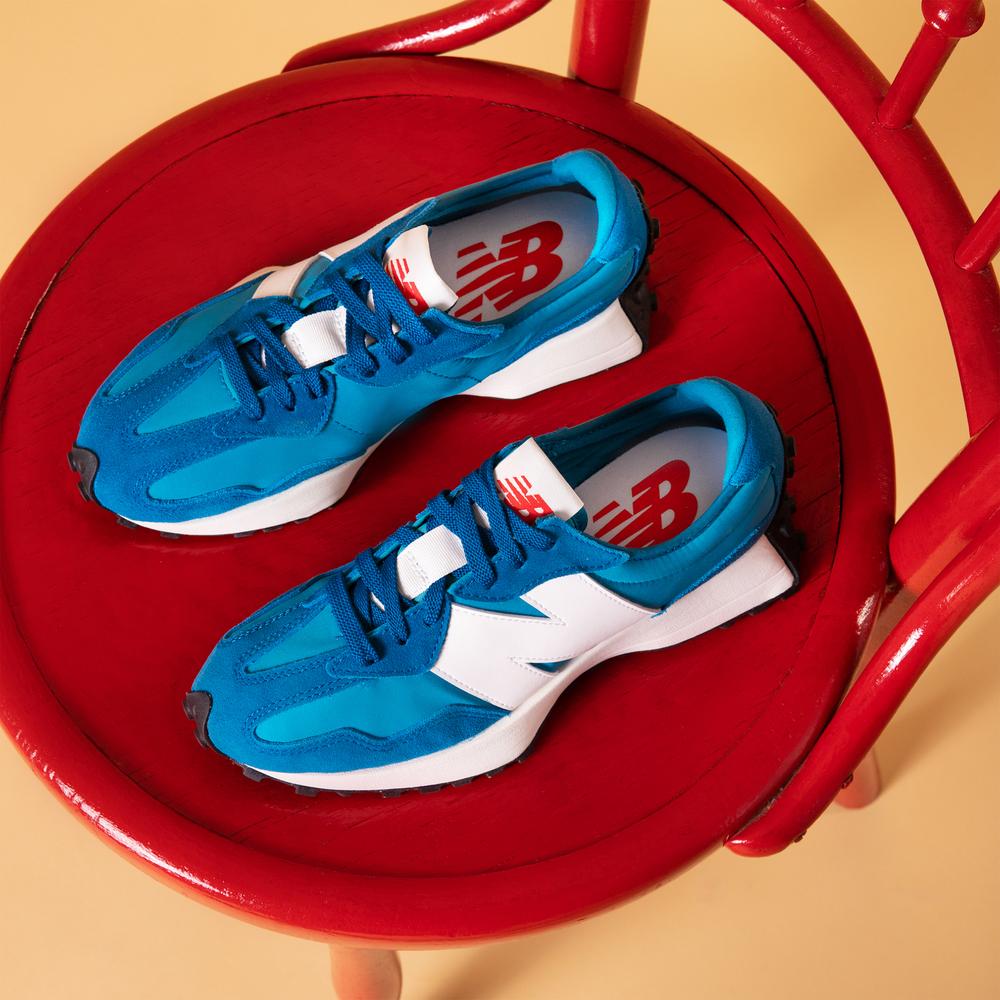 Buty unisex New Balance U327EA – niebieskie