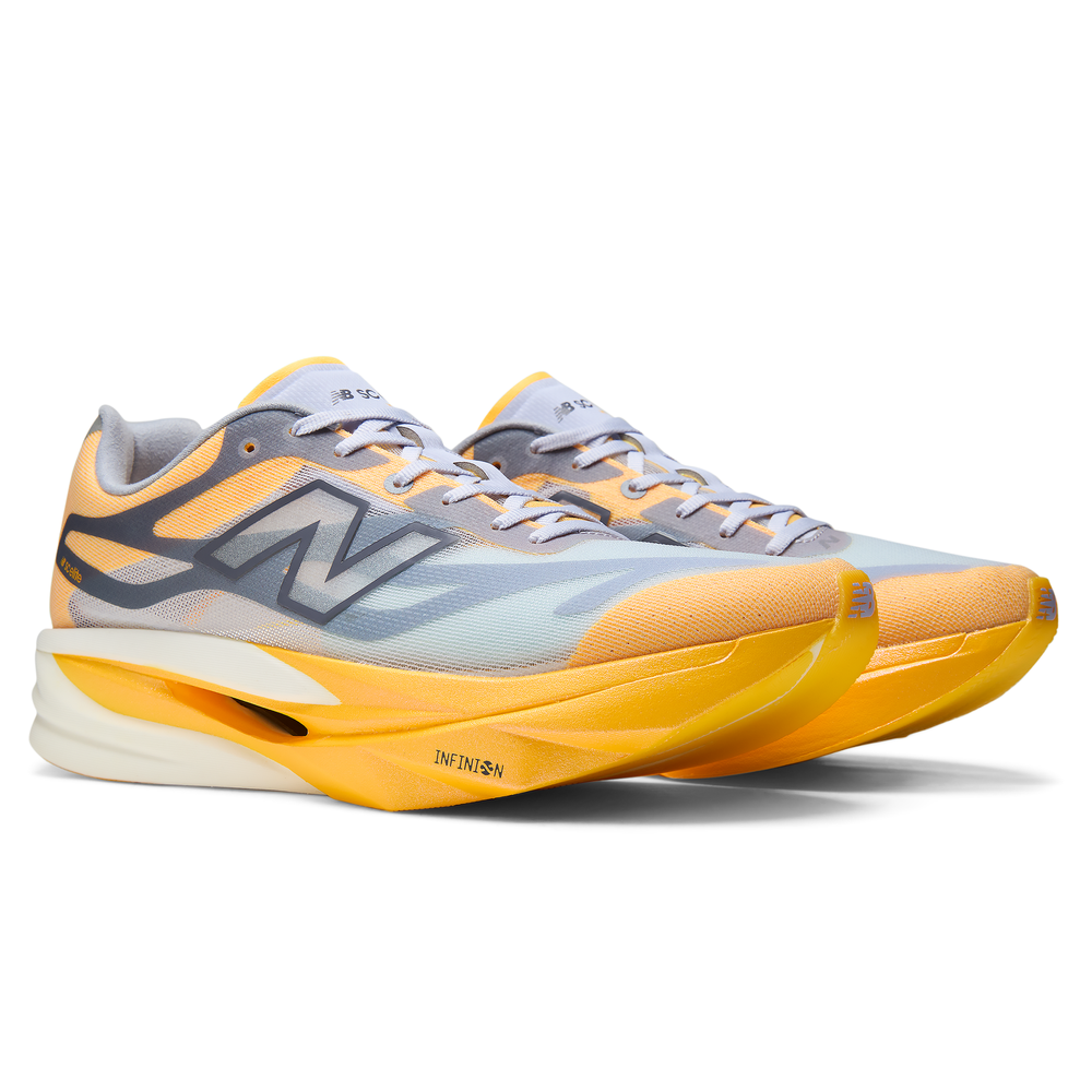 Buty męskie New Balance Infinion SC Elite V6 MRCEL8DM – pomarańczowe