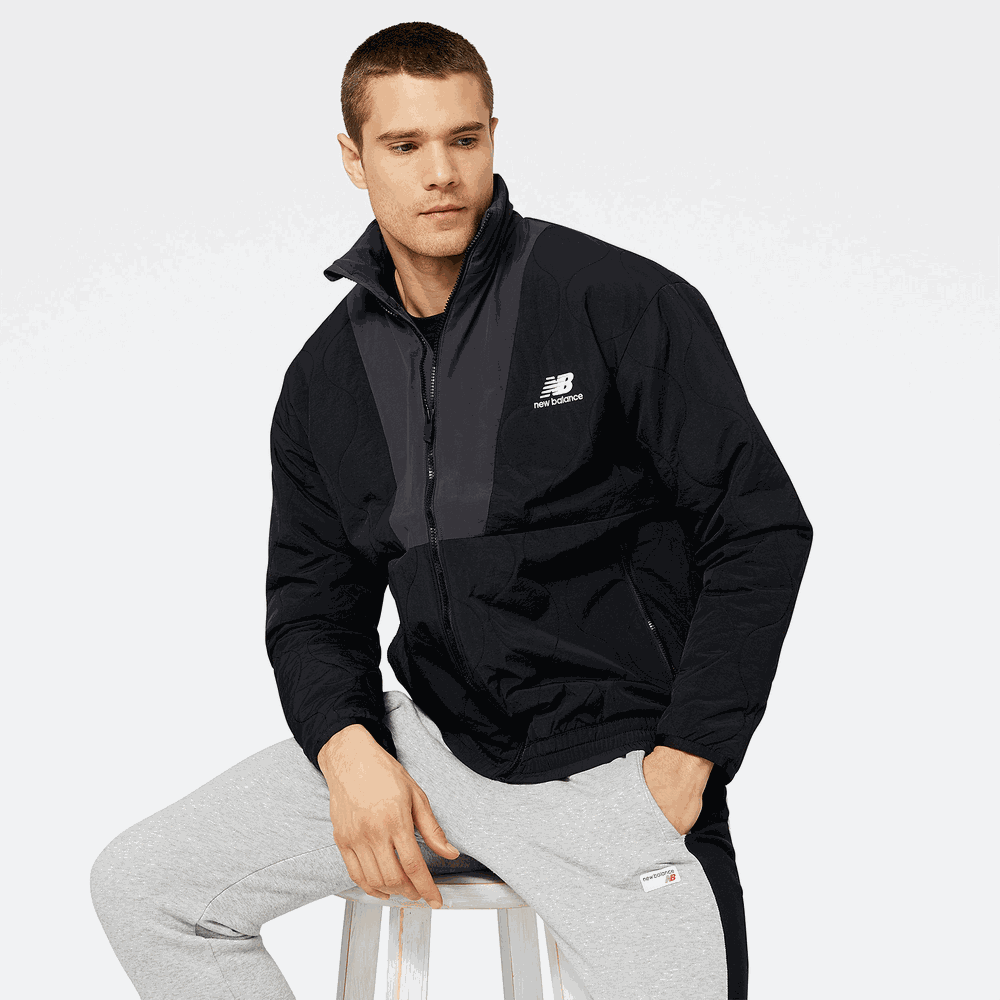 Kurtka męska New Balance MJ23501BK – czarne
