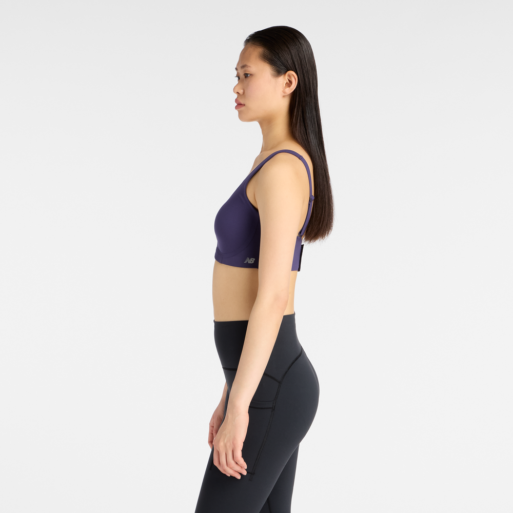 Biustonosz do biegania New Balance WB51052BOY – fioletowy