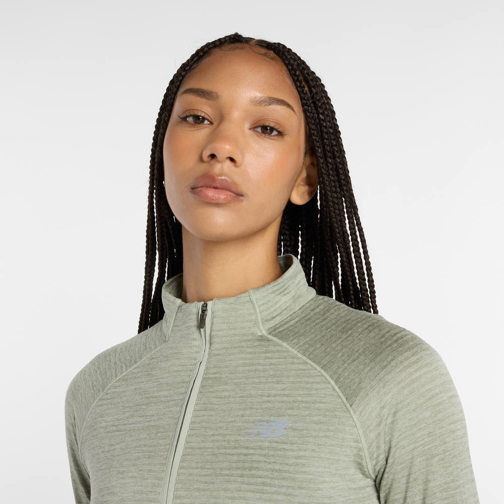 Bluza damska New Balance WT43200GSH – zielona