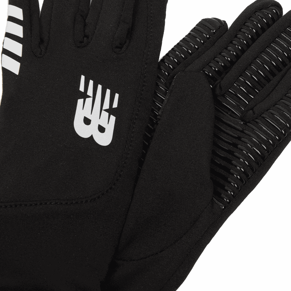 Czapka i rękawiczki dziecięce New Balance LAO23149BK – czarne