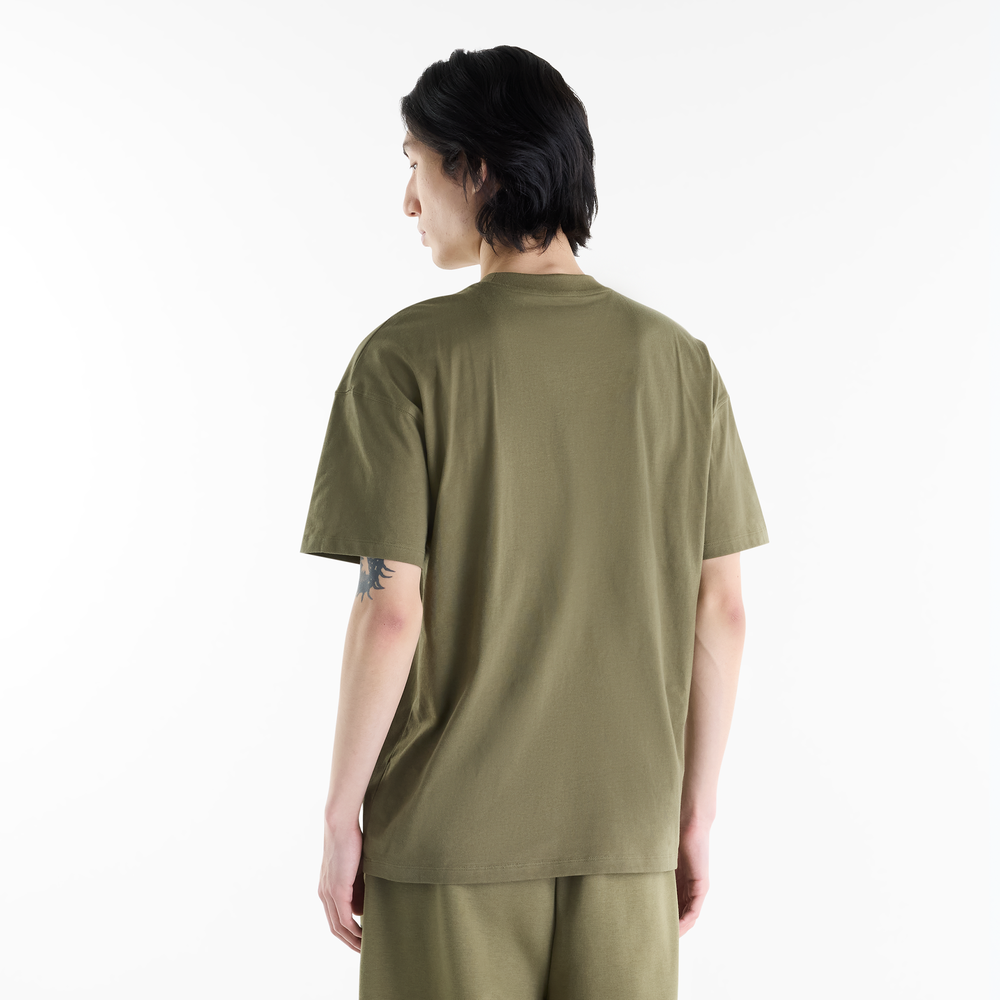 Koszulka męska New Balance Sport Linear Graphic – zielona