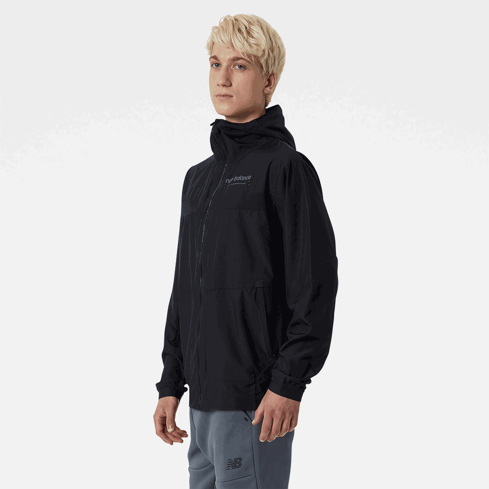 Kurtka męska New Balance MJ21044BK – czarna