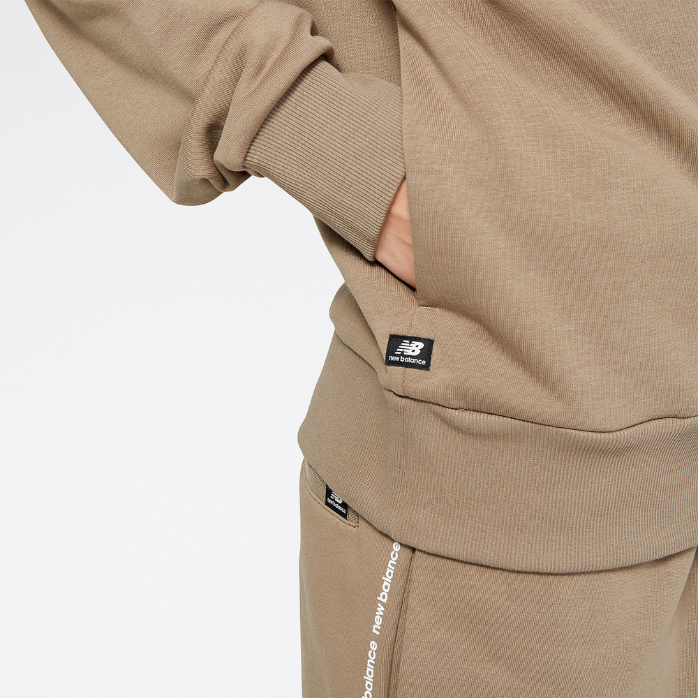 Bluza męska New Balance MT23516MS – beżowa