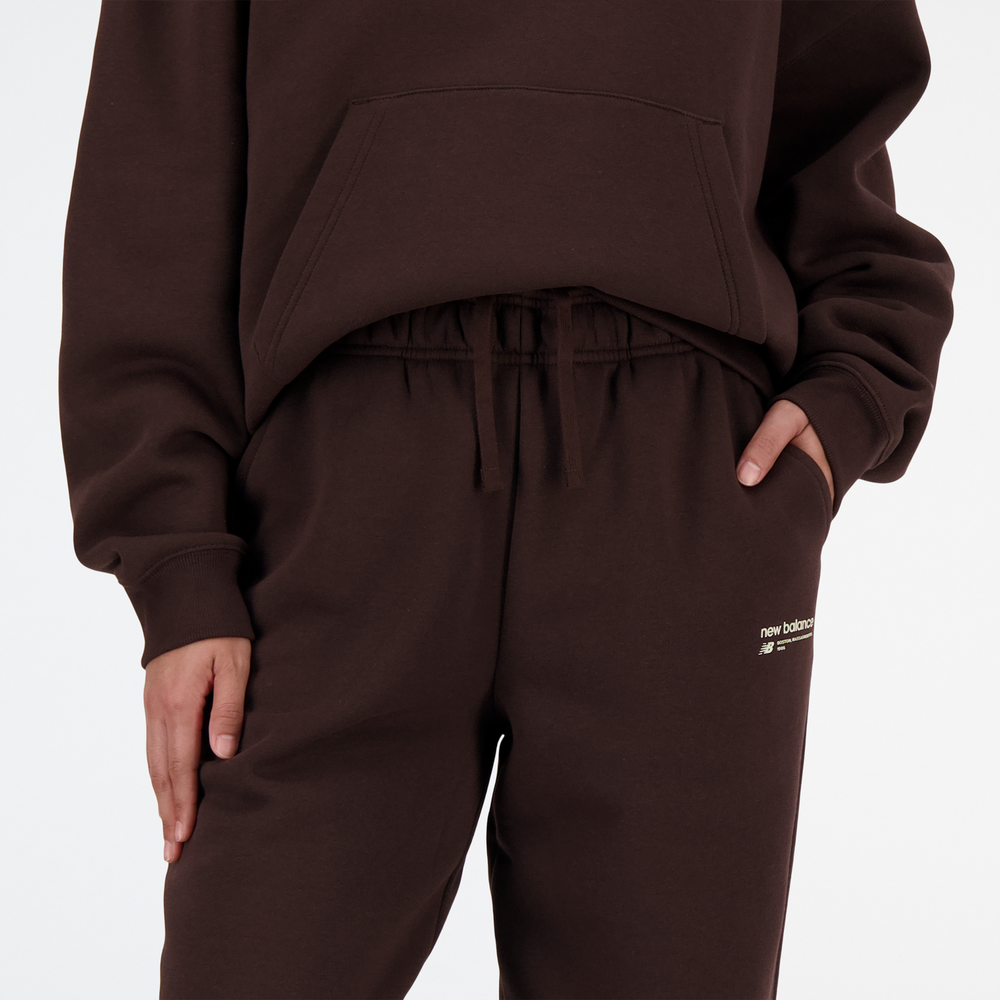 Spodnie damskie New Balance WP33513KCF – brązowe