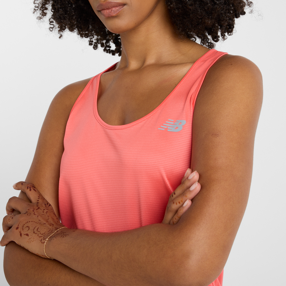 Koszulka damska New Balance WT41220DTR – pomarańczowa