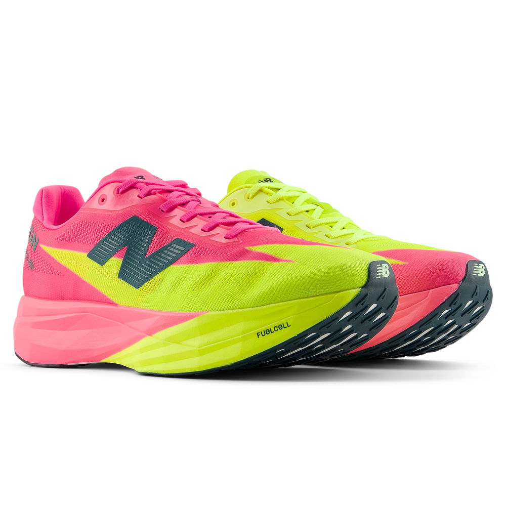 Buty męskie New Balance FuelCell SC Elite V5 TCS London Marathon MRCEL55L – różowe