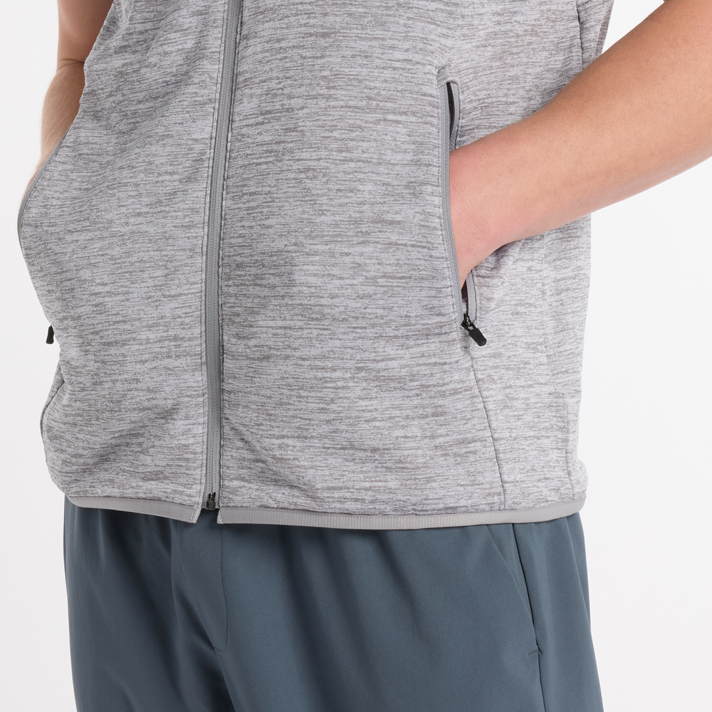 Bezrękawnik męski New Balance MV51200AG – szary