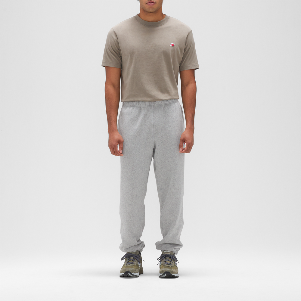 Spodnie męskie New Balance MADE in USA MP43547AG – szare