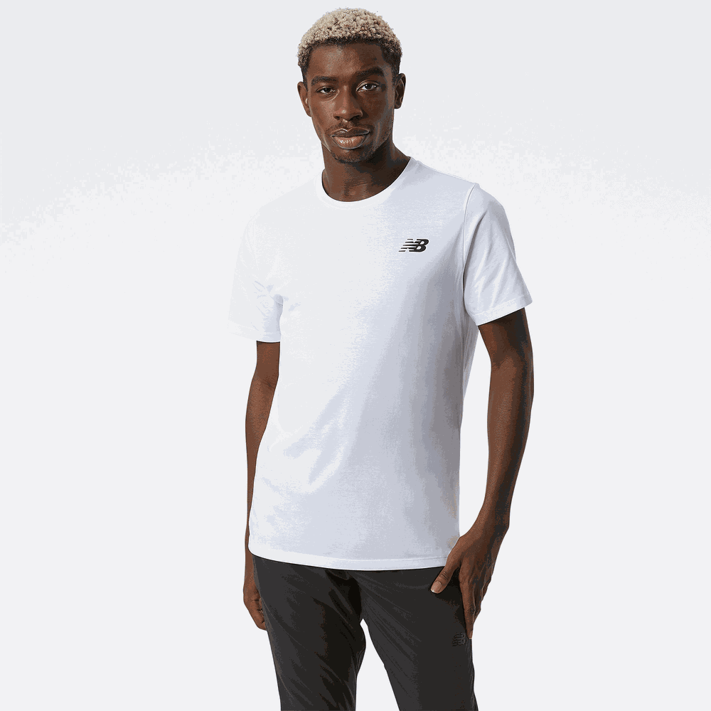 Koszulka męska New Balance MT11070WT – biała