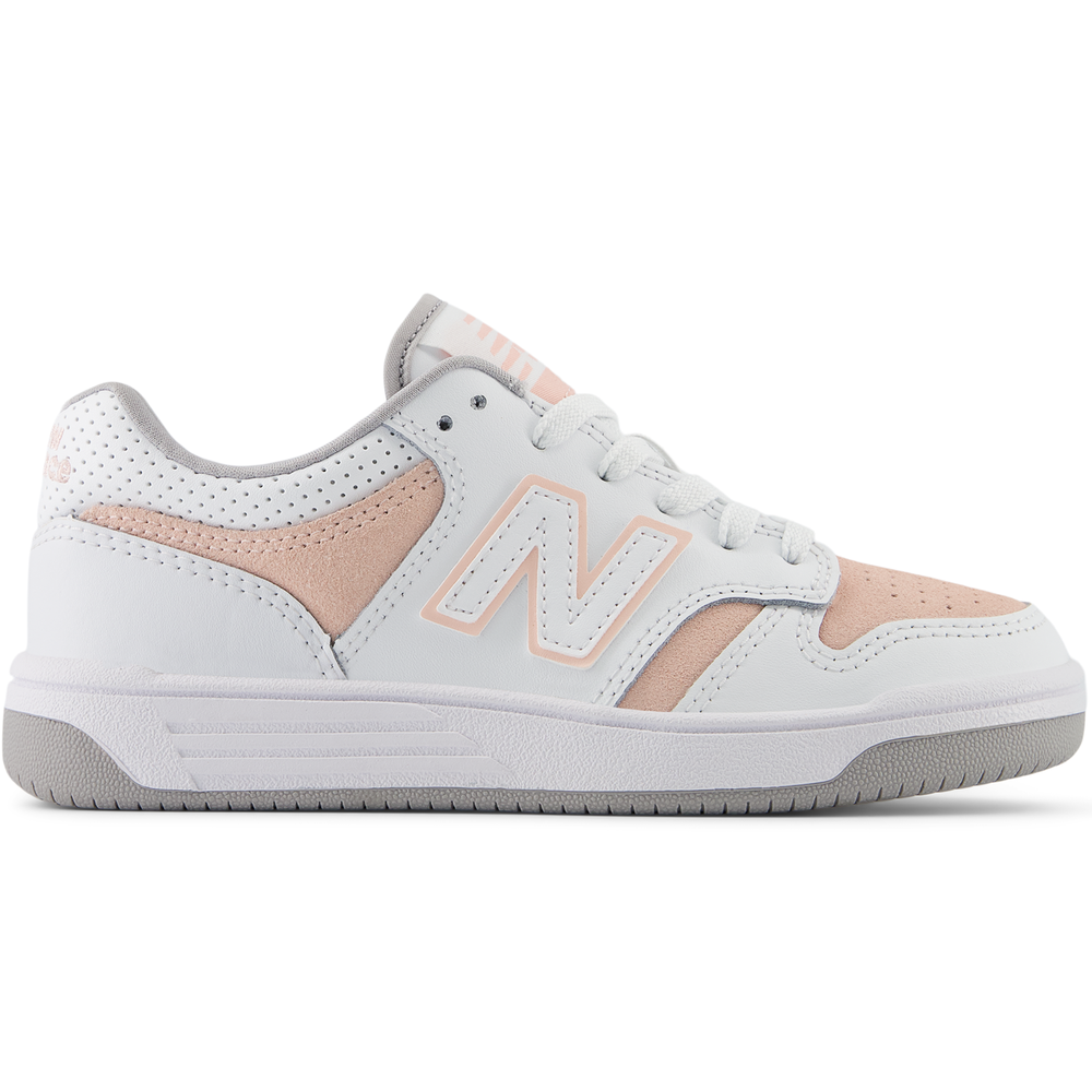 Buty dziecięce New Balance PSB480VP – białe