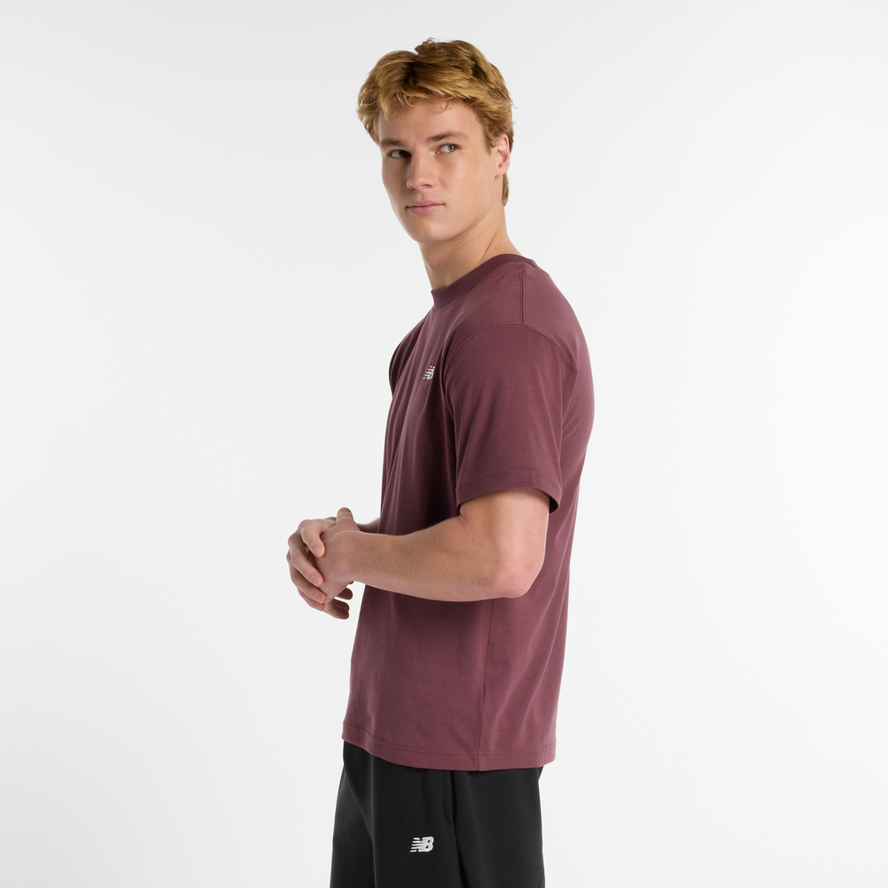 Koszulka męska New Balance MT41509FDP – bordowa