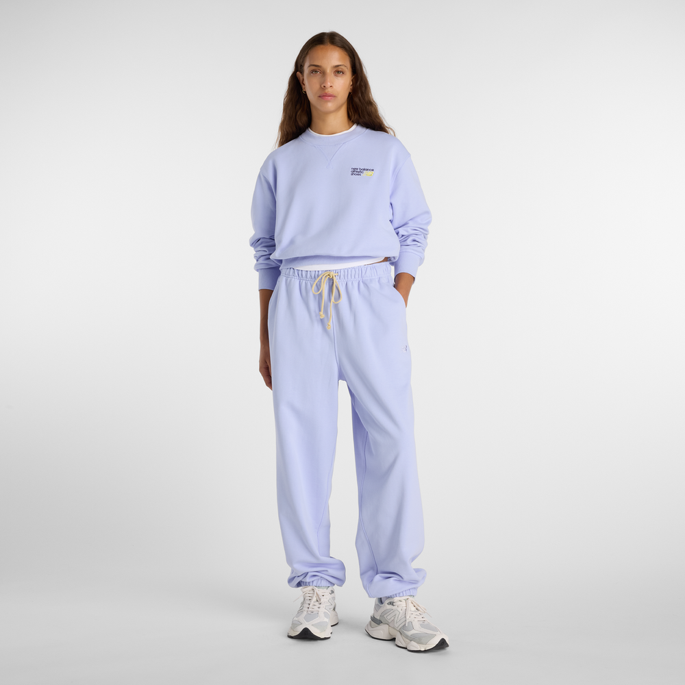 Spodnie damskie New Balance WP41513DYK – fioletowe