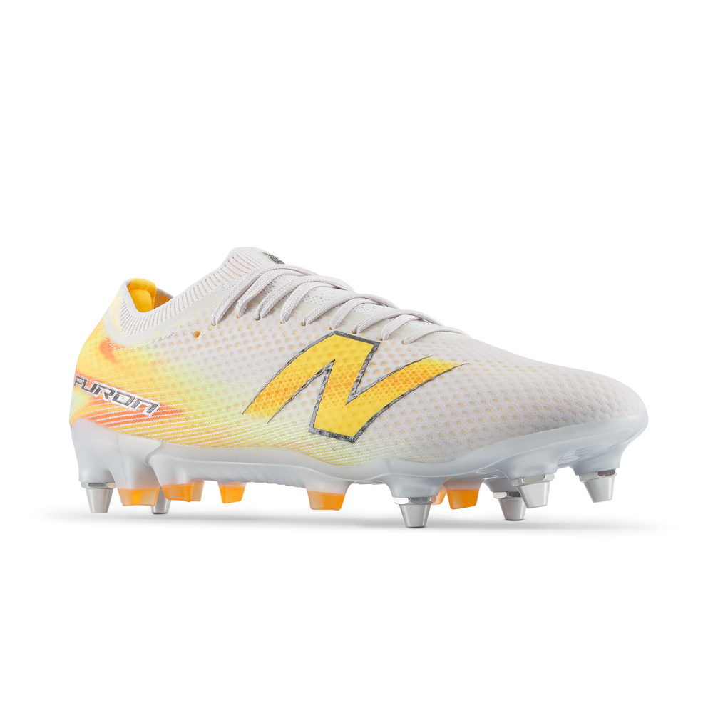 Korki męskie New Balance FURON ELITE SG V9 UF1S4XJ – pomarańczowe