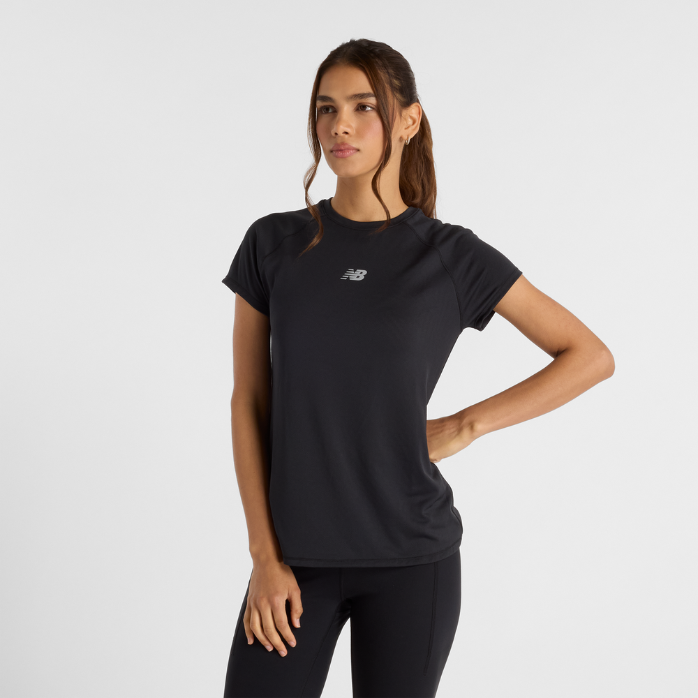 Koszulka damska New Balance WT51223BK – czarna