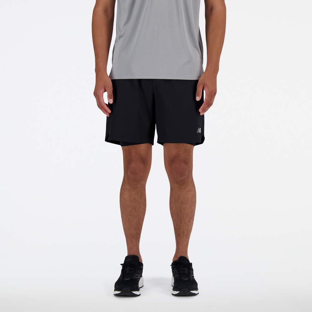 Spodenki męskie New Balance MS41288BK – czarne