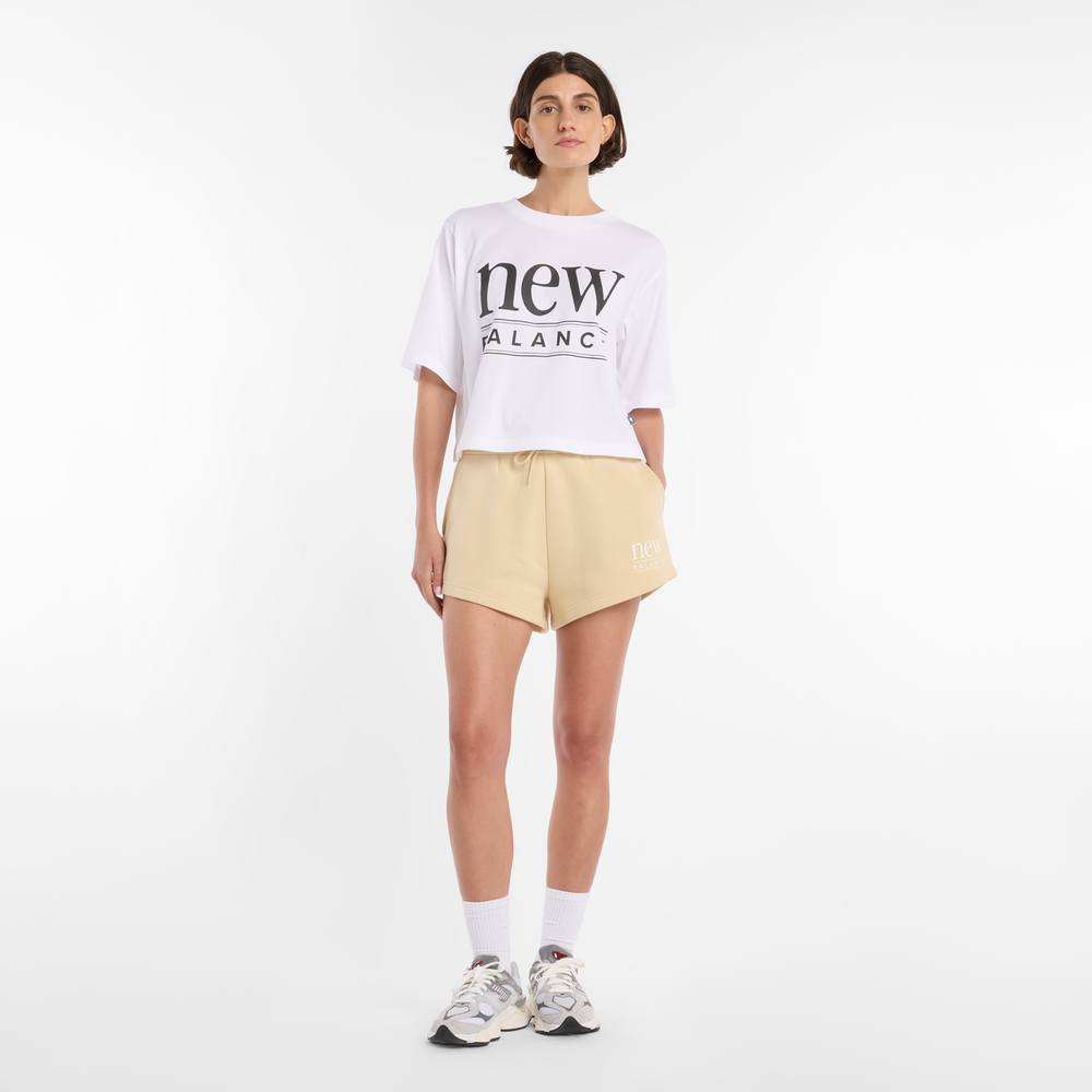 Spodenki damskie New Balance WB61Y80AABC – żółte