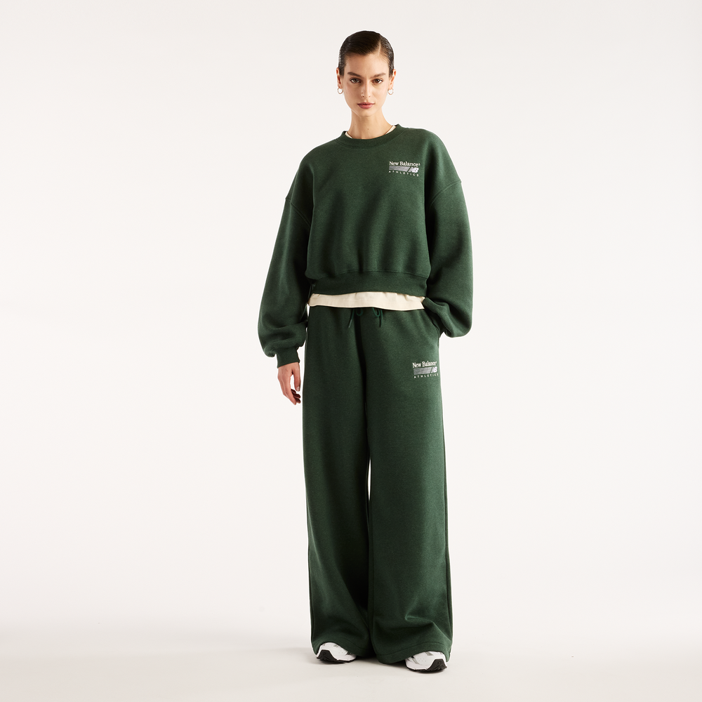 Bluza damska New Balance Trackside – zielona