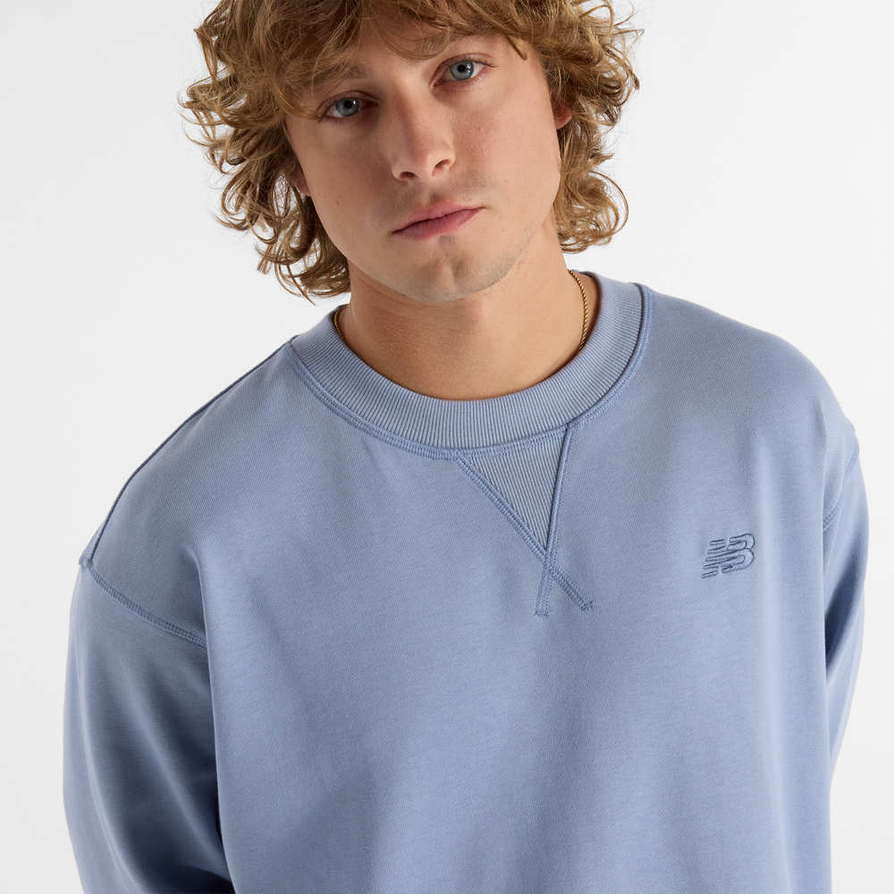 Bluza męska New Balance MT41506DUS – niebieska